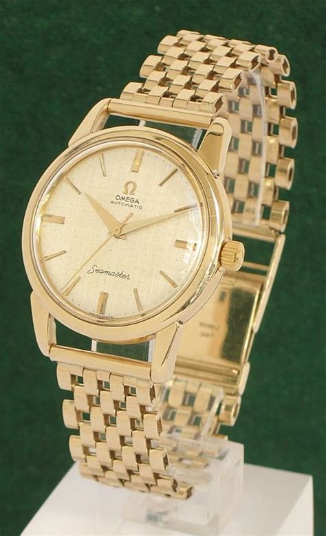 omega seamaster 9ct gold mens watch|Omega Seamaster price list.